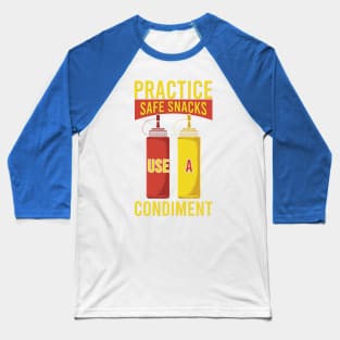 Condiments Baseball T-Shirt